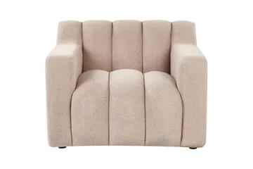 Lenestol Agerup - Beige - Møbler - Stoler - Lenestoler