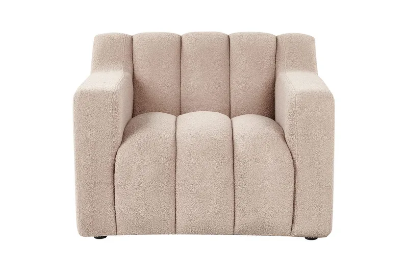 Lenestol Agerup - Beige - Møbler - Stoler - Lenestoler