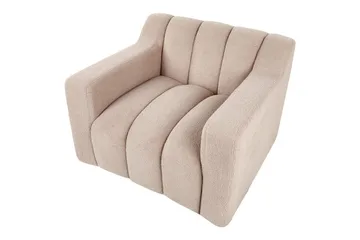 Lenestol Agerup - Beige - Møbler - Stoler - Lenestoler