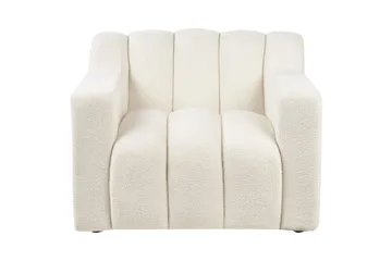 Lenestol Agerup - Hvit - Møbler - Stoler - Lenestoler