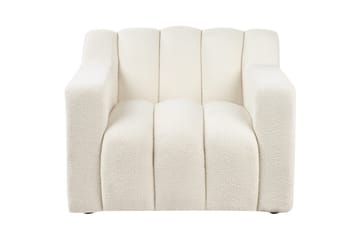 Lenestol Agerup - Hvit - Møbler - Stoler - Lenestoler