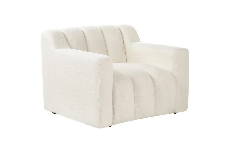 Lenestol Agerup - Hvit - Møbler - Stoler - Lenestoler