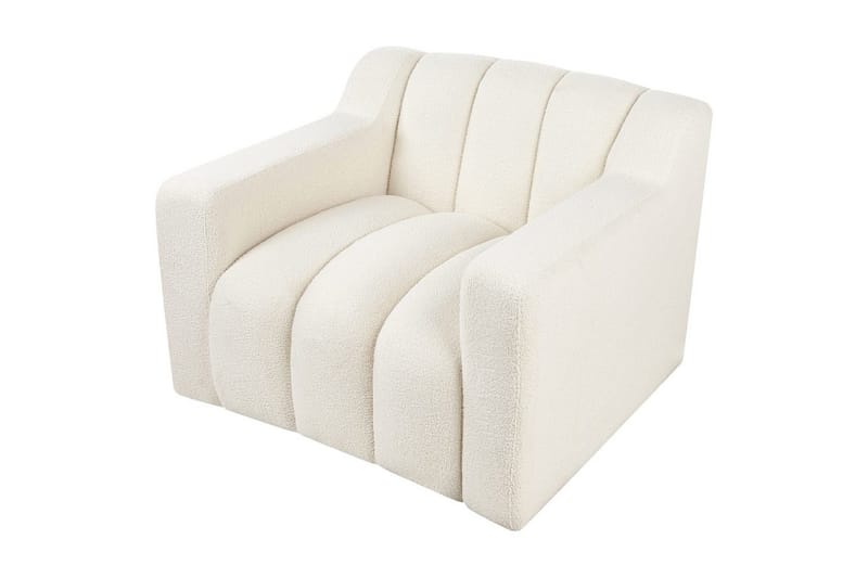 Lenestol Agerup - Hvit - Møbler - Stoler - Lenestoler