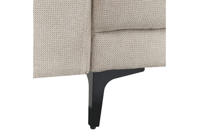 Lenestol Alnes Beige/svart - Beige/svart - Møbler - Stoler - Lenestoler