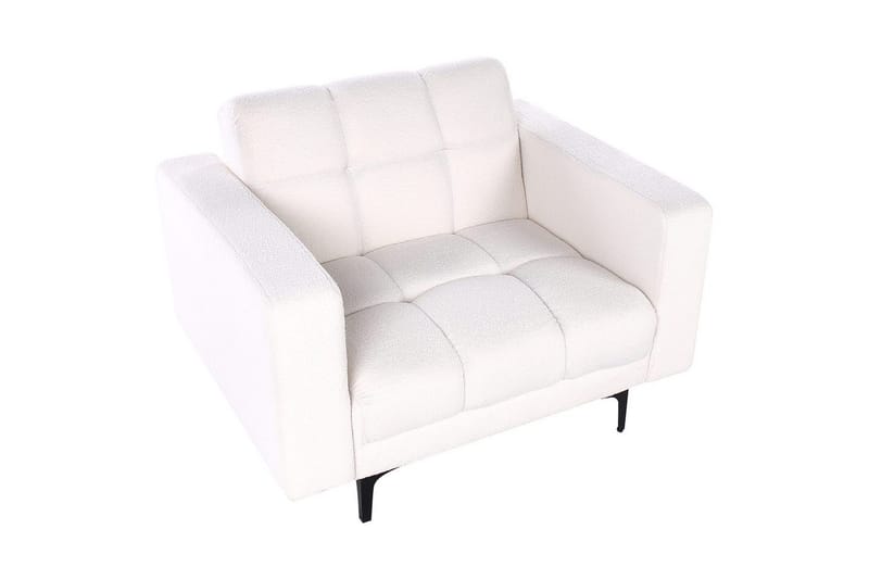 Lenestol Alnes Hvit/Svart - Hvit/Svart - Møbler - Stoler - Lenestoler