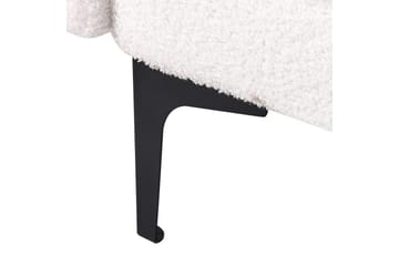 Lenestol Alnes Hvit/Svart - Hvit/Svart - Møbler - Stoler - Lenestoler