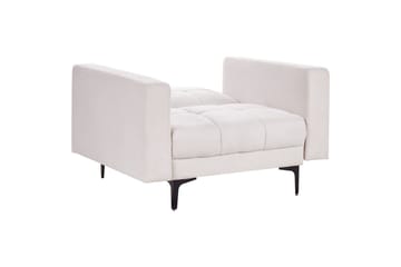 Lenestol Alnes Off-white/Svart - Off-white/Svart - Møbler - Stoler - Lenestoler