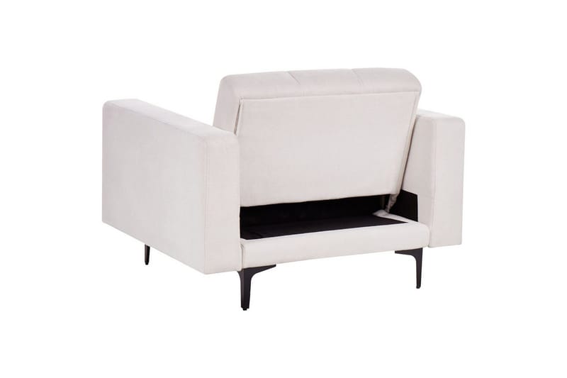 Lenestol Alnes Off-white/Svart - Off-white/Svart - Møbler - Stoler - Lenestoler