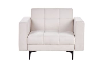 Lenestol Alnes Off-white/Svart - Off-white/Svart - Møbler - Stoler - Lenestoler