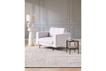 Lenestol Alnes Off-white/Svart - Off-white/Svart - Møbler - Stoler - Lenestoler