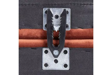 Lenestol Alnes Rød/Svart - Rød/Svart - Møbler - Stoler - Lenestoler