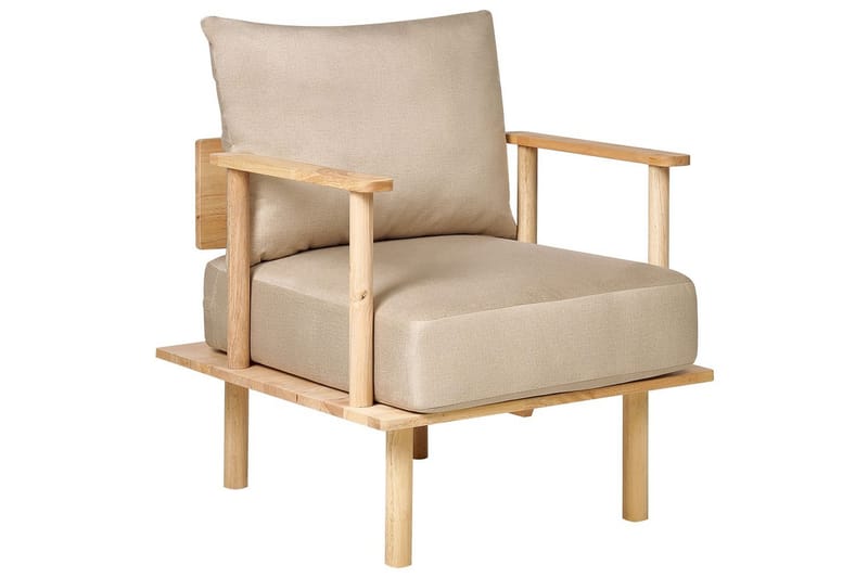 Lenestol Asker, Sandbeige, lyst tre