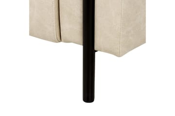 Lenestol Askim - Beige, svart/polyester - Møbler - Stoler - Lenestoler
