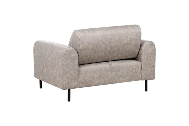 Lenestol Askim - Lysegrå, svart/Polyester - Møbler - Stoler - Lenestoler