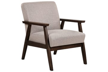 Lenestol Asnes - Taupe - Møbler - Stoler - Lenestoler