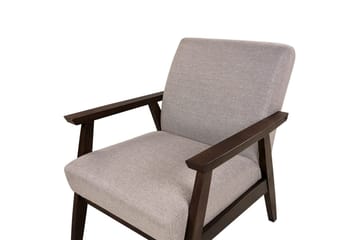 Lenestol Asnes - Taupe - Møbler - Stoler - Lenestoler