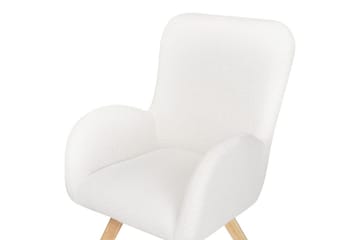 Lenestol Bjarn - Hvit - Møbler - Stoler - Lenestoler