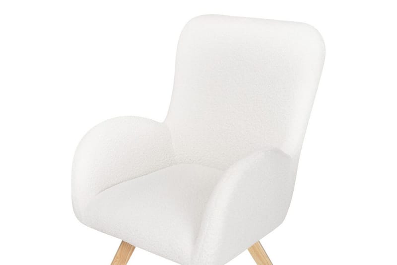 Lenestol Bjarn - Hvit - Møbler - Stoler - Lenestoler