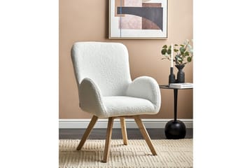 Lenestol Bjarn - Hvit - Møbler - Stoler - Lenestoler