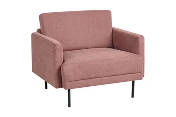 Lenestol Breda - Rosa, Svart - Møbler - Stoler - Lenestoler