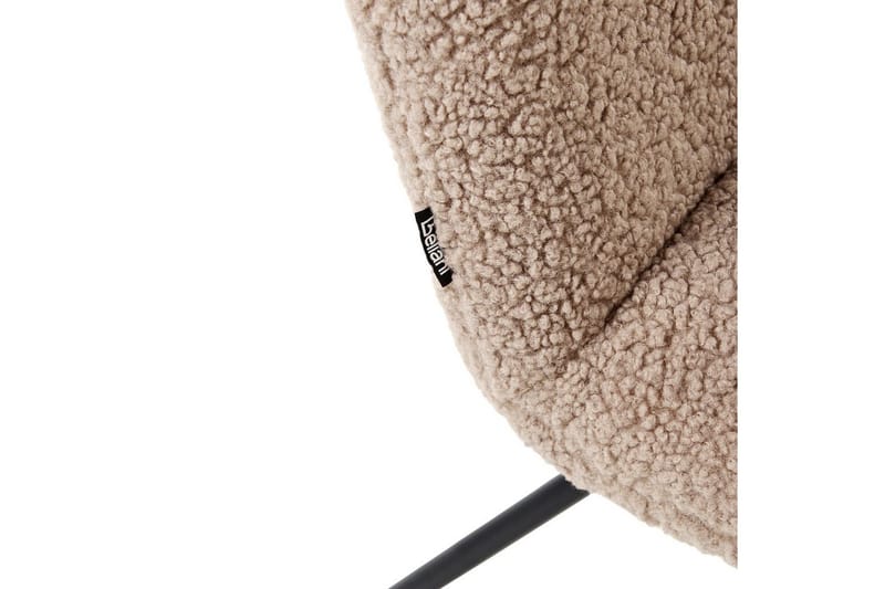 Lenestol Cotulla - Beige, svart/Bouclé - Møbler - Stoler - Lenestoler