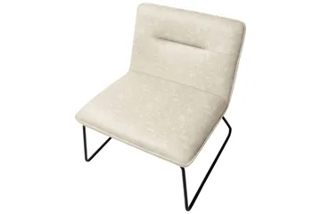 Lenestol Cotulla - Beige/Kunstlær - Møbler - Stoler - Lenestoler