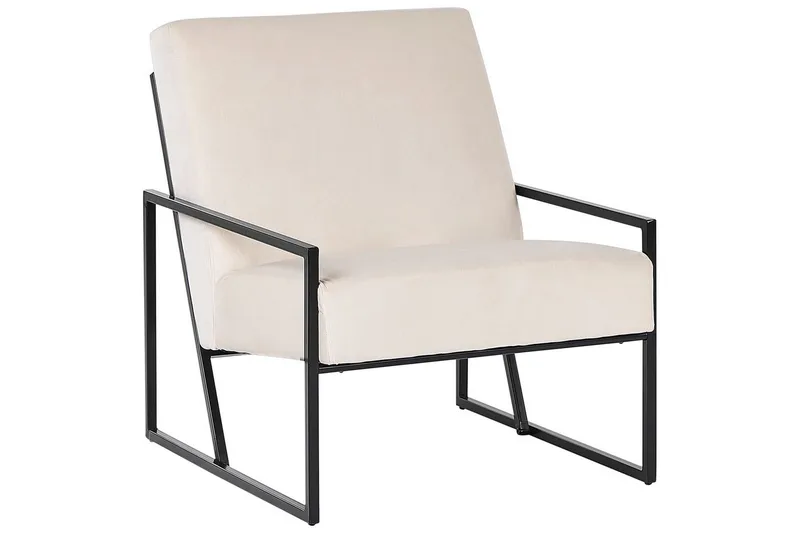 Lenestol Delary, Beige, svart