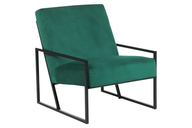 Lenestol Delary, Grønn, svart, Grønn, Svart