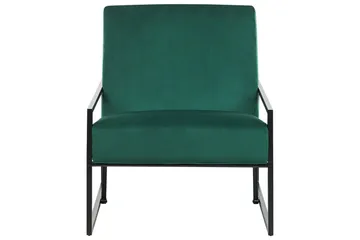 Lenestol Delary - Grønn, svart, Grønn, Svart - Møbler - Stoler - Lenestoler