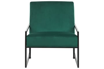 Lenestol Delary - Grønn, svart, Grønn, Svart - Møbler - Stoler - Lenestoler