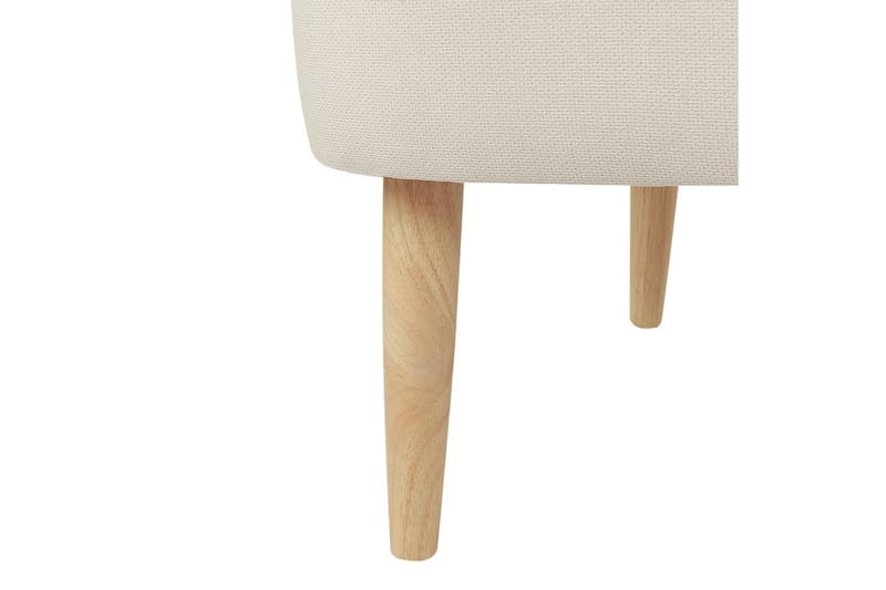 Lenestol Dvenberg - Beige, lyst tre - Møbler - Stoler - Lenestoler
