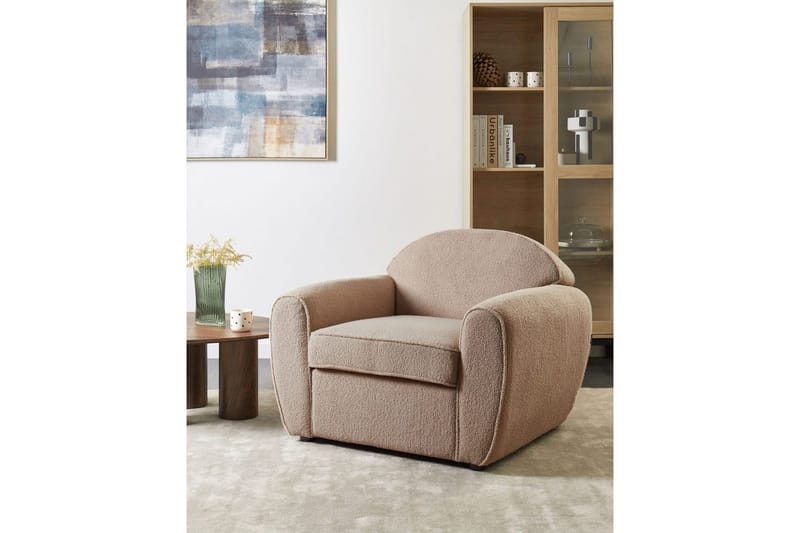 Lenestol Ellede - Brun - Møbler - Stoler - Lenestoler