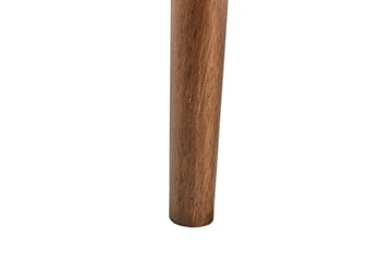 Lenestol Esrum Beige/mørkt tre, Bouclé - Beige/mørkt tre, Bouclé - Møbler - Stoler - Lenestoler
