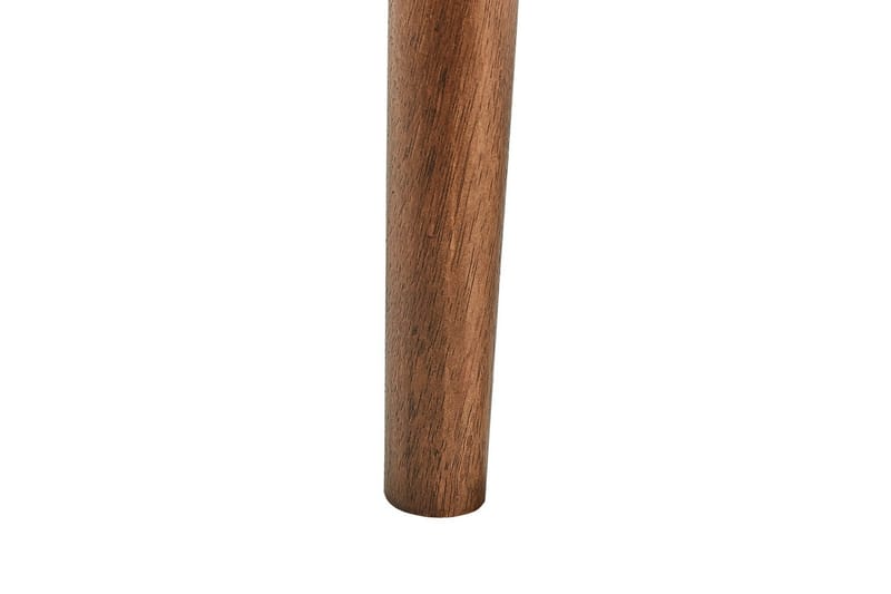 Lenestol Esrum Beige/mørkt tre, Bouclé - Beige/mørkt tre, Bouclé - Møbler - Stoler - Lenestoler