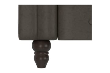 Lenestol Felix Antrasitt, Mikrofiber/Tre/Metall - Antrasitt, Mikrofiber/Tre/Metall - Møbler - Stoler - Lenestoler