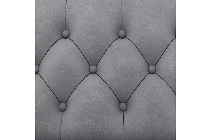 Lenestol Felix Lys grå, Fløyel/Tre/Metall - Lys grå, Fløyel/Tre/Metall - Møbler - Stoler - Lenestoler