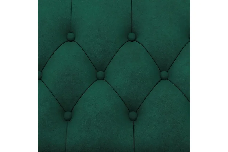 Lenestol Felix Mørk grønn, Fløyel/Tre/Metall - Mørk grønn, Fløyel/Tre/Metall - Møbler - Stoler - Lenestoler