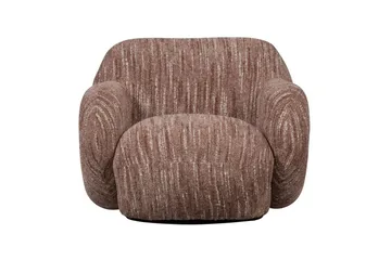 Lenestol Folke - Gammelrosa melange - Møbler - Stoler - Lenestoler