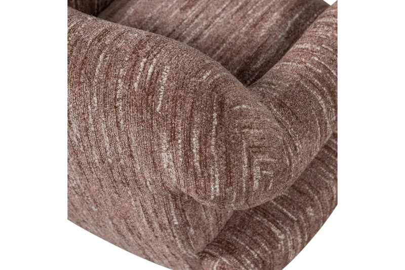 Lenestol Folke - Gammelrosa melange - Møbler - Stoler - Lenestoler