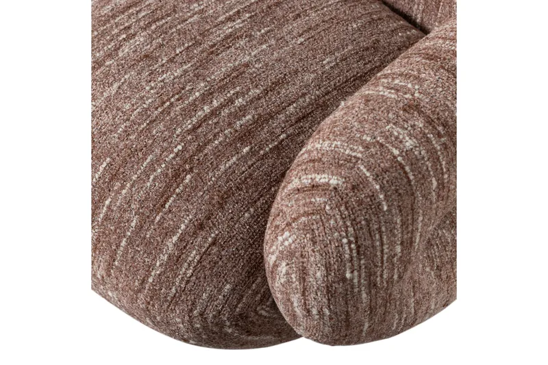 Lenestol Folke - Gammelrosa melange - Møbler - Stoler - Lenestoler