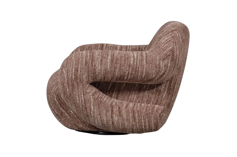 Lenestol Folke - Gammelrosa melange - Møbler - Stoler - Lenestoler