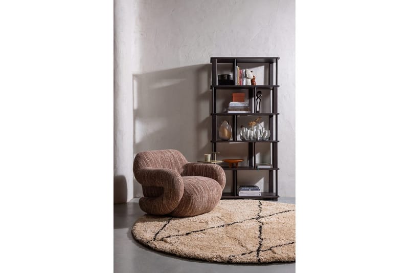 Lenestol Folke - Gammelrosa melange - Møbler - Stoler - Lenestoler