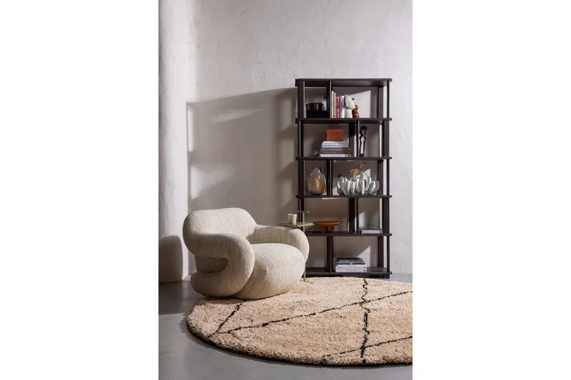 Lenestol Folke - Naturlig Melange - Møbler - Stoler - Lenestoler