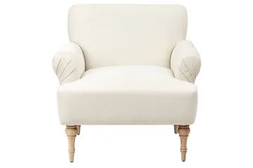 Lenestol Fredros - Beige, lyst tre - Møbler - Stoler - Lenestoler