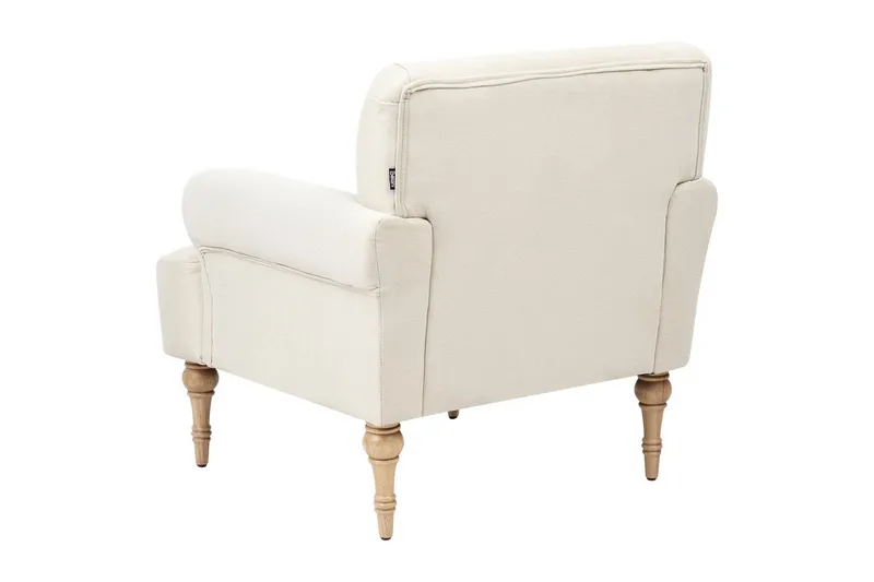 Lenestol Fredros - Beige, lyst tre - Møbler - Stoler - Lenestoler