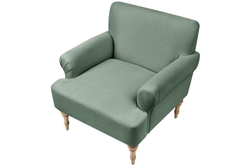 Lenestol Fredros - Grønn, lyst tre - Møbler - Stoler - Lenestoler