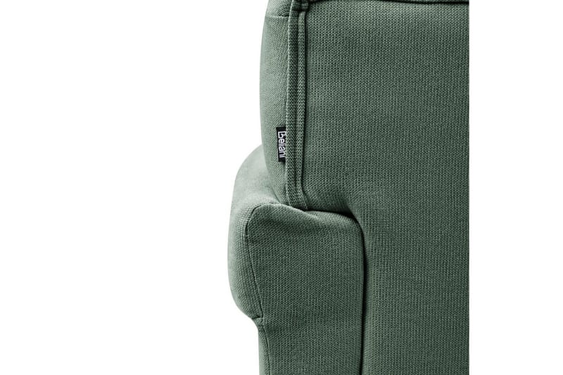 Lenestol Fredros - Grønn, lyst tre - Møbler - Stoler - Lenestoler