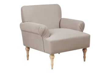 Lenestol Fredros - Taupe, lyst tre - Møbler - Stoler - Lenestoler