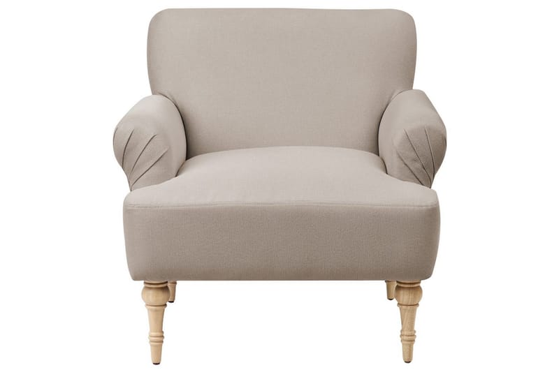 Lenestol Fredros - Taupe, lyst tre - Møbler - Stoler - Lenestoler