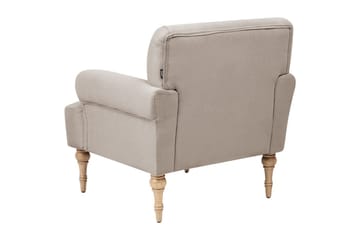 Lenestol Fredros - Taupe, lyst tre - Møbler - Stoler - Lenestoler